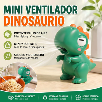 Mini ventilador dinosaurio Dinopop